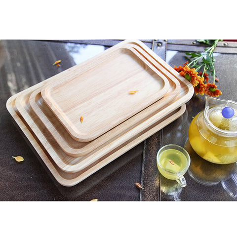 Creative 3 Shape Wooden Tray