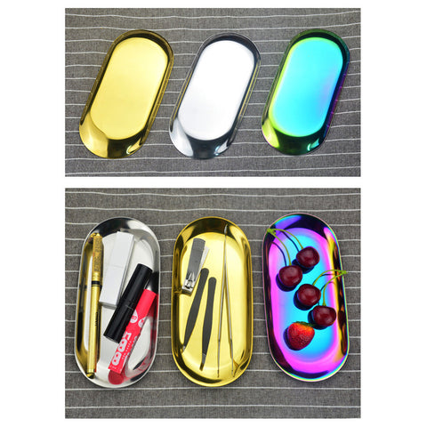 Rainbow Stainless Steel Trays