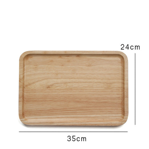 Creative 3 Shape Wooden Tray